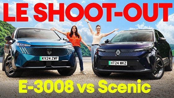 Video: Peugeot E-3008 vs Renault Scenic. Who makes the better family SUV? | Electrifying