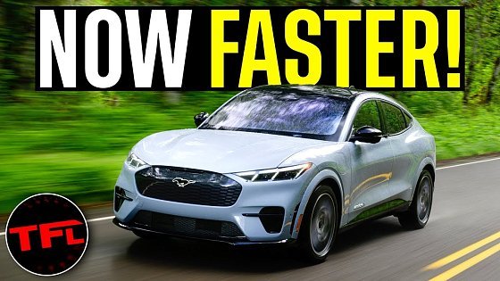 Video: Is the Refreshed 2024 Ford Mustang Mach-E FINALLY Better Than the Tesla Model Y?