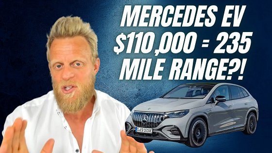 Video: 2024 Mercedes EQE electric SUV Gets less range than the old model!