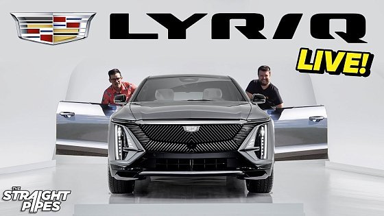 Video: 2023 Cadillac LYRIQ EV LIVE!