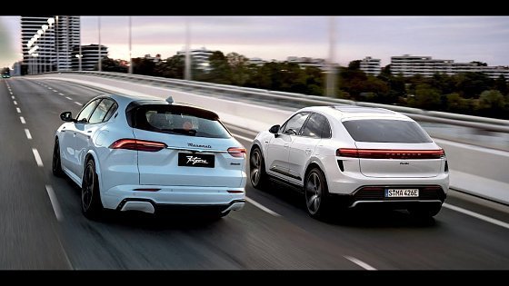 Video: Confrontation: Maserati Grecale Folgore 2024 and New Porsche Macan Turbo EV 2025.