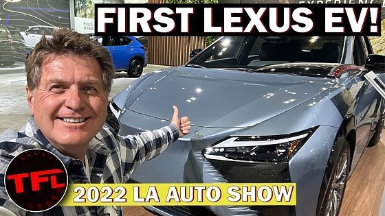 Video: The Lexus RZ 450e is the Brand's First Full-Electric Car: I Take a Look Around!