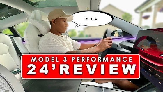 Video: 2024 Tesla Model 3 Performance Review: Pure Thrill