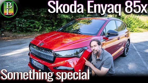 Video: Skoda Enyaq 85x - Software, Assist systems, highway, acceleration, top speed