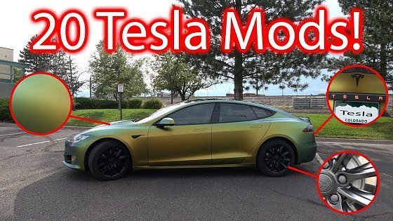 Video: 20 Tesla Model S Modifications!