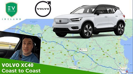 Video: Volvo XC40 Recharge (Single Motor) - Coast to Coast Range Test