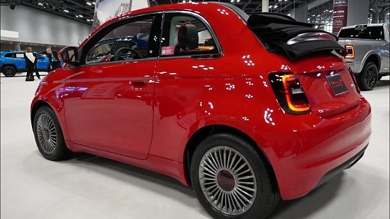 Video: New 2022 Fiat 500e Electric Red Edition