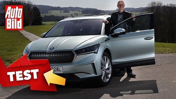 Video: Skoda Enyaq iV (2021) | So fährt sich der Skoda Enyaq | Test mit Dirk Branke