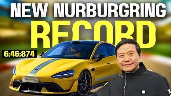 Video: Stripped-Down Xiaomi SU7 Ultra Sets New Nurburgring Record for Four-Door EVs