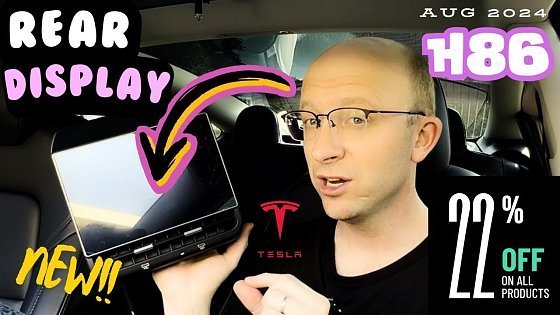 Video: The ULTIMATE Rear Screen Display Mod for your Model Y or Model 3 - The H86 Hansshow