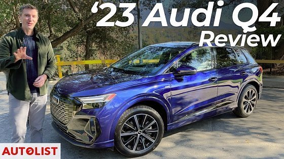 Video: 2023 Audi Q4 e-tron EV -- One-Week Test Drive!