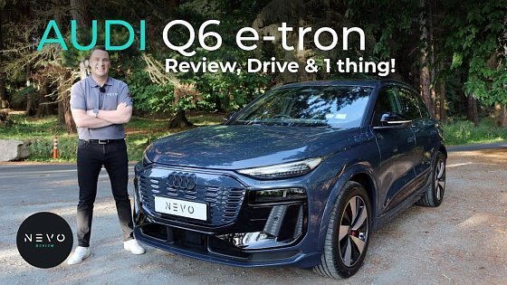 Video: Audi Q6 e-tron - Review, Drive and One thing You Didn't Know!