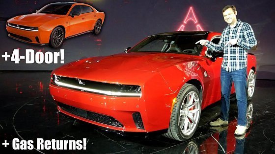 Video: 2024 Dodge Charger Daytona In-Depth Tour! + 4-Door and Gas Returns!