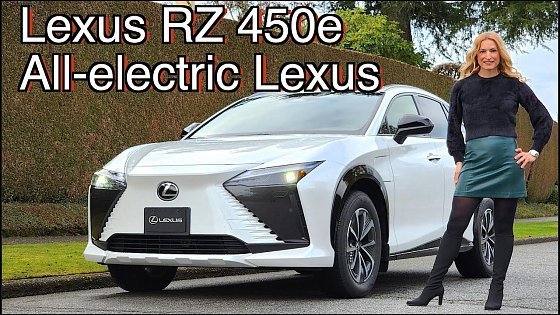 Video: 2023 Lexus RZ 450e review // The first all-electric Lexus!