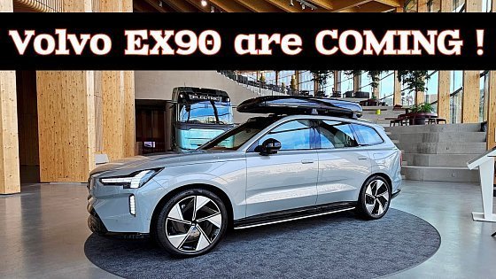 Video: EX90 are COMING + Visiting Volvo Cars 