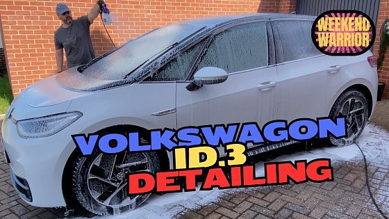 Video: Infinity Wax vs Volkswagen ID3 | Dirty EV Detailing | Interior and Exterior