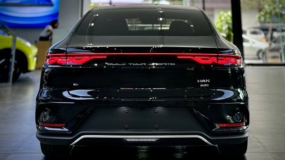 Video: First Look! New BYD Han: Luxury Sedan EV In-Detail!