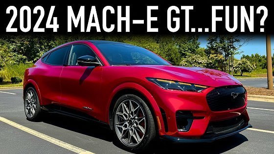 Video: 2024 Ford Mustang Mach-E GT Review.. 700 LB FT of Torque = Exciting EV?