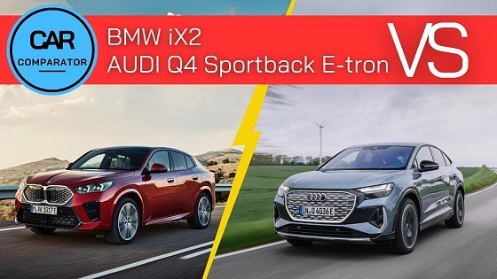 Video: BMW iX2 vs Audi Q4 Sportback E-tron | 2024 | Detailed Comparison Review