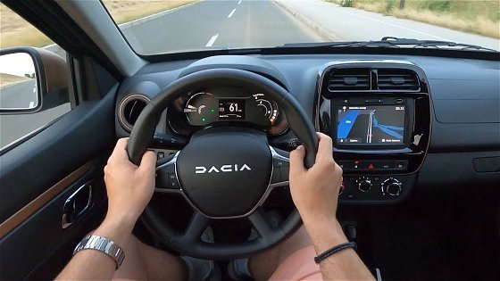 Video: 2023 Dacia Spring Extreme [65 HP, 26.8 kWh] POV test ride and details #102 CARiNIK