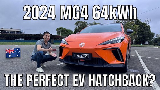 Video: 2024 MG4 64 kWh Essence Australia Range Handling Walkaround Review