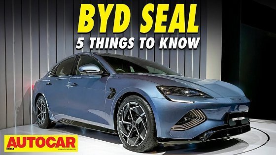 Video: BYD Seal - Tesla Model 3 rival is now in India | First Look | @autocarindia1