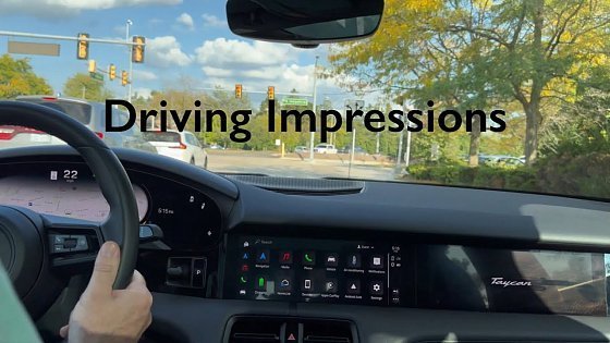 Video: 2024 Porsche Taycan RWD: Driving Impressions