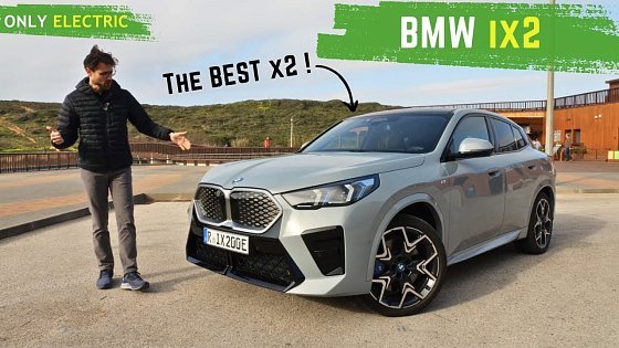 Video: 2024 BMW iX2 - Full Review of the Electric X2 !