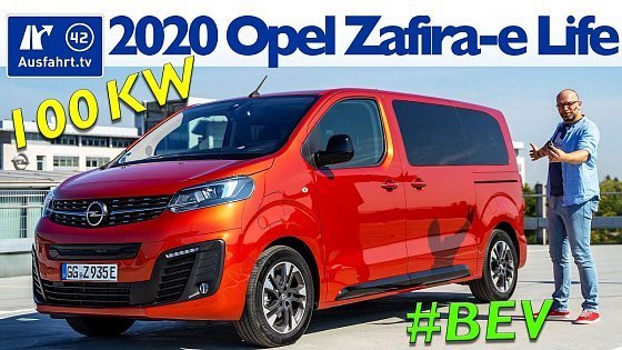 Video: ⚡️⚡️⚡️ 2020 Opel Zafira-e Life M Elegance 75 kWh - Kaufberatung, Test deutsch, Review, Fahrbericht