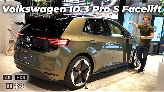 Video: New Volkswagen ID 3 Pro S Facelift Review 2023