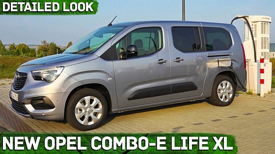 Video: 2021 Opel Combo-e Life XL - Interior, Exterior, Driving