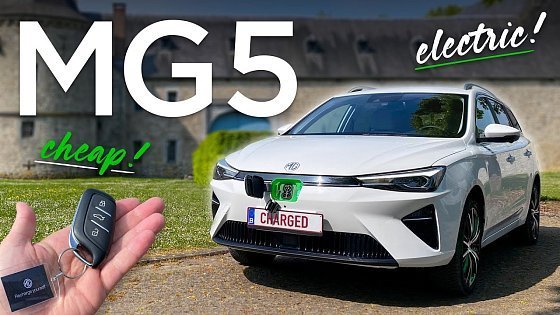 Video: MG5 Electric (170 hp) | The CHEAPEST EV estate!