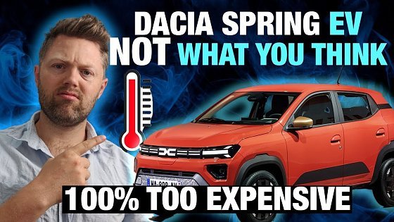 Video: The Dacia Spring EV has one MASSIVE Issue that nobody seems to be talking about.