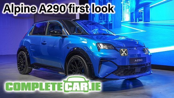 Video: First look: Alpine A290 electric hot hatch