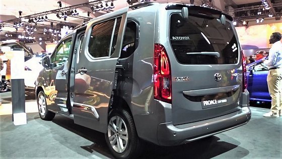 Video: 2024 Toyota Proace City Verco 7-Seater Van - Interior, Exterior Walkaround - Brussels Motor Show