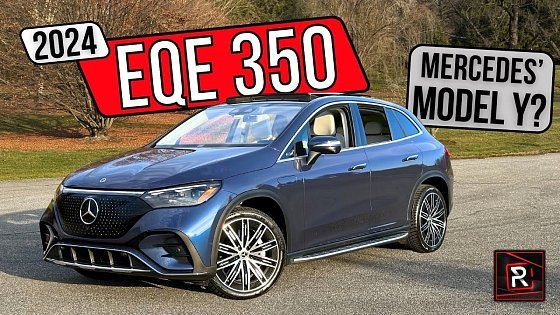 Video: The 2024 Mercedes-Benz EQE 350 4Matic Is A Posh &amp; Pricey Midsize Electric SUV