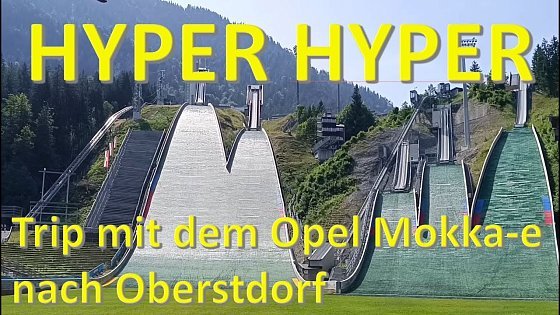 Video: Hypermiling mit dem Opel Mokka-e nach Oberstdorf, 280 echte KM!!!