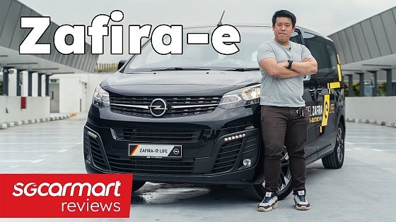 Video: 2022 Opel Zafira-e Life 50 kWh | Sgcarmart Reviews
