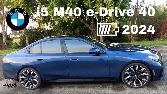 Video: BMW i5 M40 e-Drive 40 2024 y la nueva campaña del Alma Eléctrica BMW