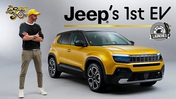 Video: New Jeep Avenger EV first look: the first Jeep to be fully electric