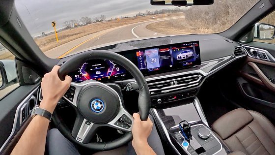 Video: 2023 BMW i4 eDrive40 - POV Driving Impressions