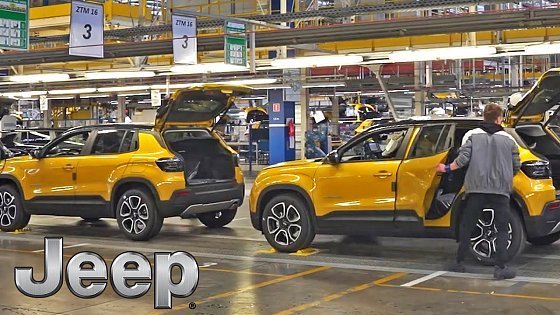 Video: Jeep Avenger Production in Tychy, Poland