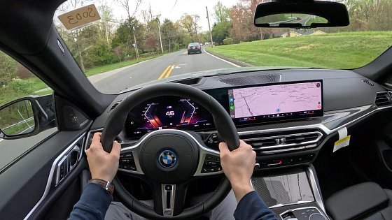 Video: 2024 BMW i4 M50 - POV Test Drive | 0-60