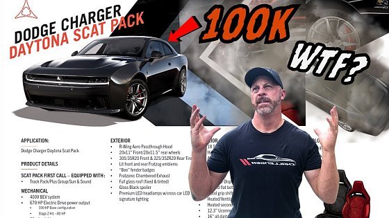 Video: 2025 Scatpack EV's for $100k? Dealers have lost their minds!