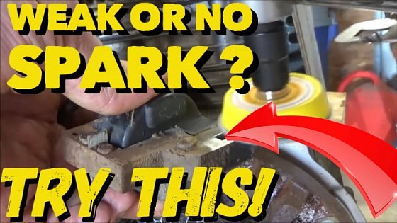 Video: WEAK OR NO SPARK? DOES IT NEED A NEW COIL? / OLD MECHANICS TRICK TO FIX A MAGNETO IGNITION SYSTEM