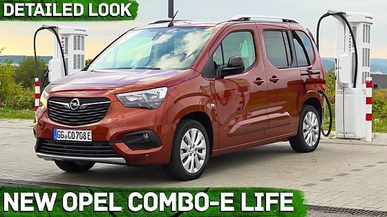 Video: New 2021 Opel Combo-e Life - Interior, Exterior, Driving