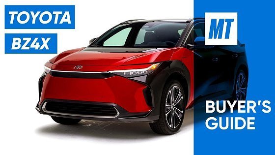 Video: Toyota Goes Electric! 2023 Toyota bZ4X AWD | Buyer&#39;s Guide | MotorTrend