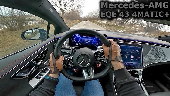 Video: 2022 Mercedes-AMG EQE 43 4Matic | POV test drive