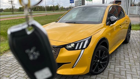 Video: 2021 Peugeot e208 GT 50kWh | Faro Yellow 