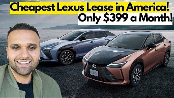 Video: Chepest Lexus Lease Deal in America | 2024 Lexus RZ 300e (October 2024)